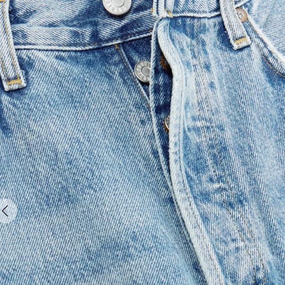 Agolde Light Blue 90s pinch waist straight Jeans - Picture 4 of 6